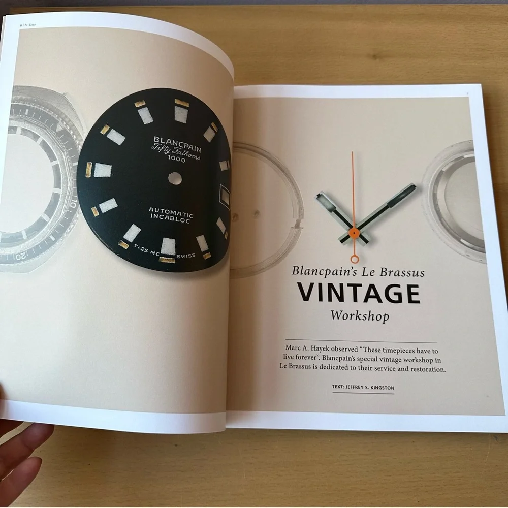 Blancpain Lettres Du Brassus Issue 21 Watch Catalog